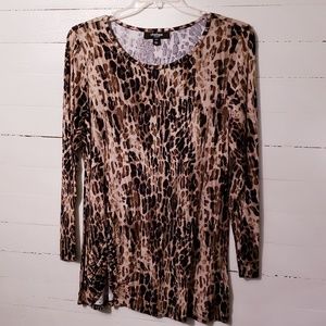 NWOT - Animal Print Tunic   0018